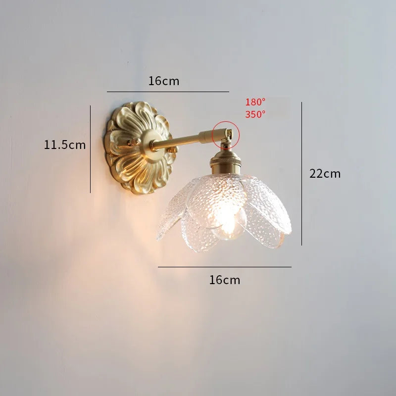 Iwhd walnut wood LED decorative nordic wall light - vue 21 sur 23