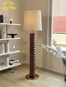 bauhaus wabi-sabi chrome floor lamp modern decorative design