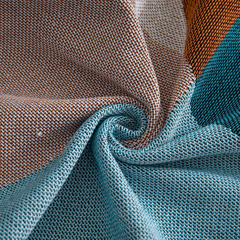 Nordic geometric multifunction throw for sofa and bed - vue 7 sur 7