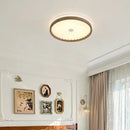 Round ceiling light in medieval wabi-sabi style for elegant interiors