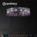 Luxury crystal chandelier pendant lamp bar lighting