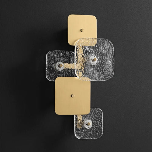 Designer copper LED wall light for modern decorative lighting - vue 4 sur 9