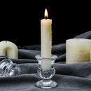 Creative glass candle holder for home and bar decor