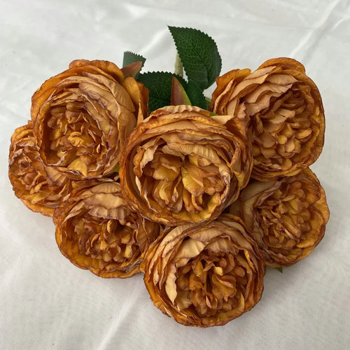 Decorative artificial rose bouquet for weddings and events - vue 17 sur 16