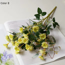 Artificial silk rose flowers for weddings and decoration