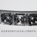 Dimmable crystal LED pendant light