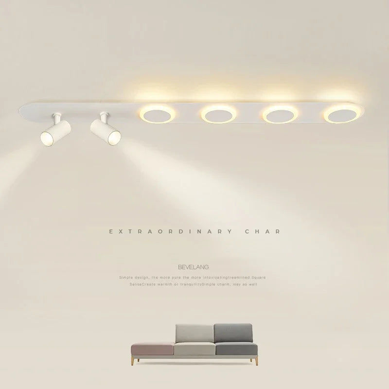 Modern Nordic LED ceiling light for indoor and outdoor decoration