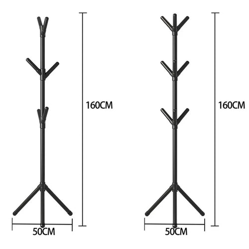 practical floor-standing coat rack for optimal storage - vue 4 sur 9