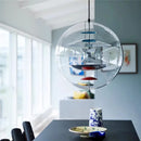 Modern Danish design acrylic chandelier for interior decoration