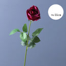 Artificial latex rose flower for wedding decoration and events
