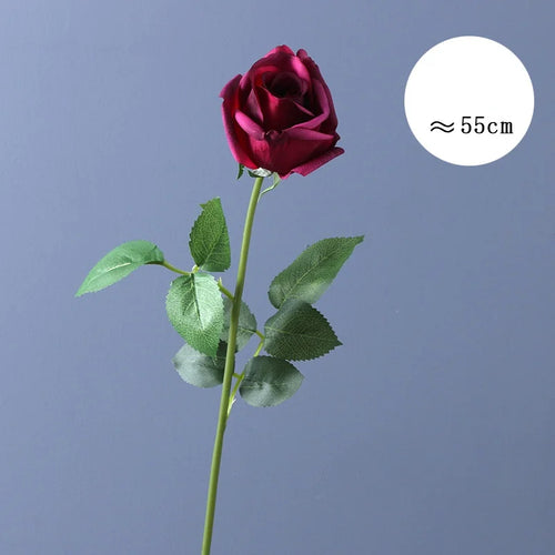 Artificial latex rose flower for wedding decoration and events - vue 13 sur 14