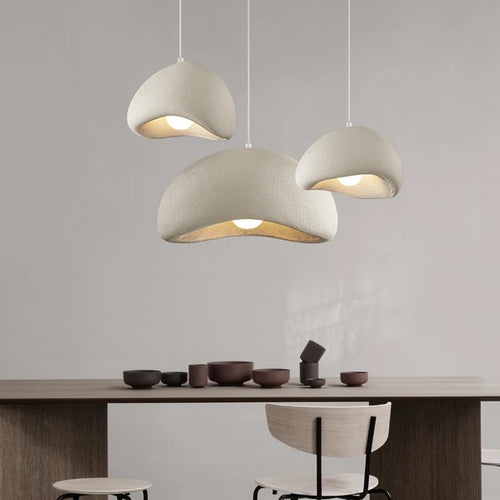 Nordic resin pendant light for modern spaces - vue 7 sur 7