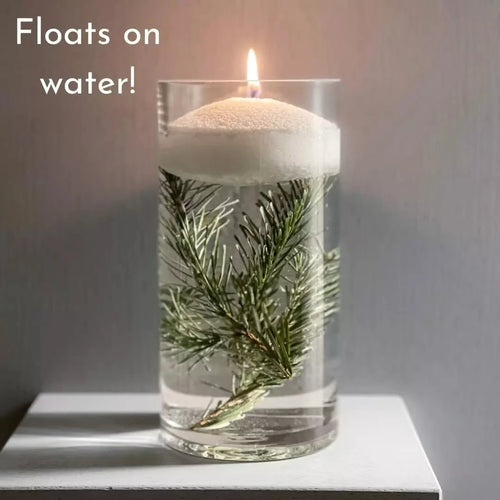 350Gwhite Snow Pearled-Candles with Wicks - Diy Candle Sand, Refillable Candle DIY Send wick - vue 3 sur 6
