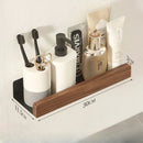 Wall-Mounted bathroom shelf，Punch Storage Holders Racks,floating shelves for wall， living room no-hole punching Storage Shelves