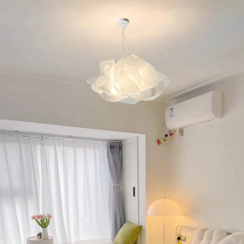 Flower-shaped chandelier for children's bedroom romantic - vue 5 sur 8