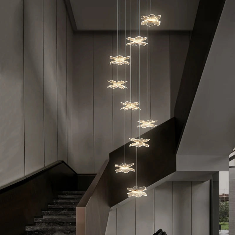 Modern designer ceiling light for elegant indoor lighting - vue 3 sur 12