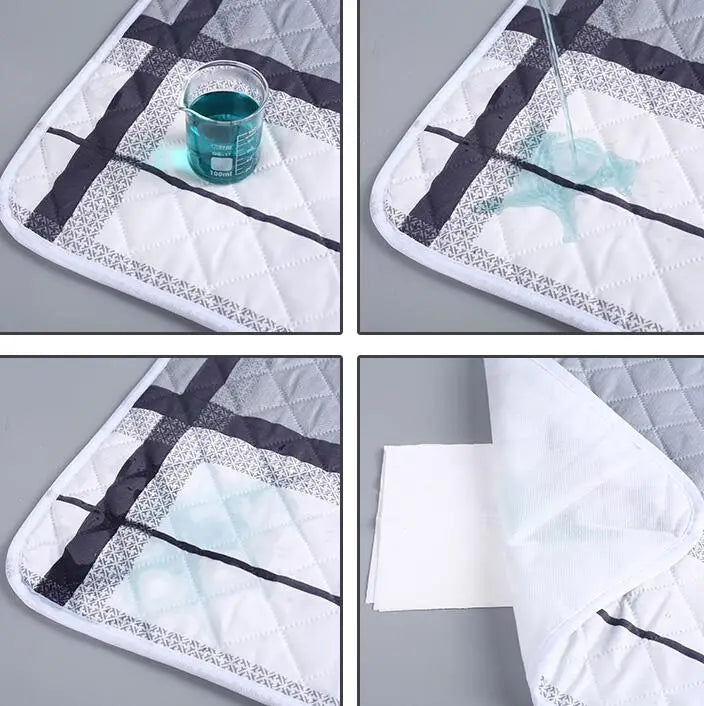 150/120/70cm Large Washable Mattress Urine Adult Elder Incontinence Bed Pad Women Menstrual Bed Sheet Protector, Kids Urine Mat