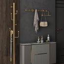 Nordic luxury decorative wall mounted clothes and hat rack