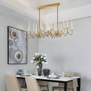Elegant crystal designer wall light for interiors