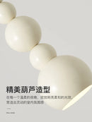 Bauhaus-style gourd pendant light for indoor lighting