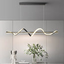 Elegant minimalist modern LED pendant light