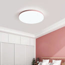 Round multicolour dimmable LED ceiling light for indoor use
