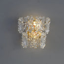 Design glass wall light for modern interior decoration