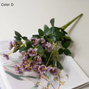 Artificial silk rose flowers for weddings and decoration