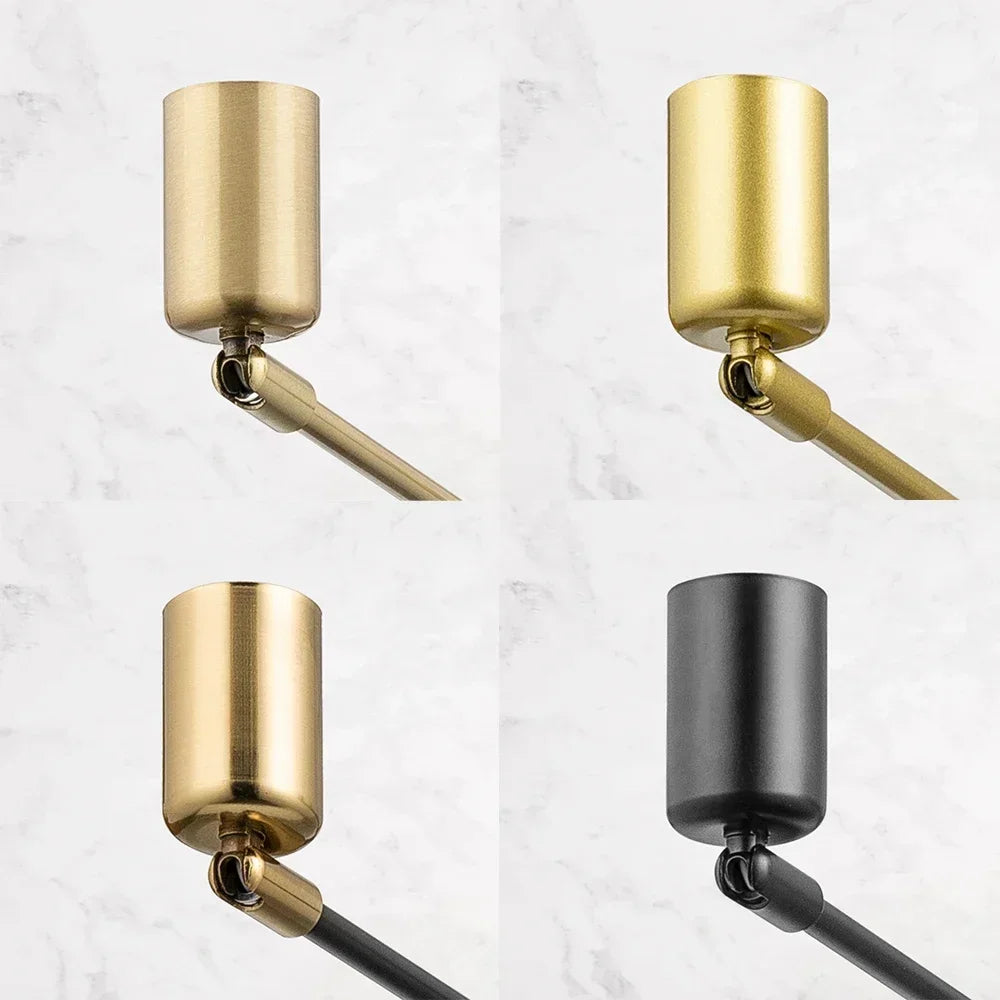 Modern adjustable iron satellite-style chandelier for decoration - vue 3 sur 10