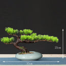 Artificial bonsai tree for indoor decoration and landscaping