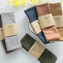 Thick cotton linen table napkin modern style