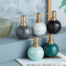Modern ceramic soap dispenser for bathroom