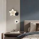 creative stars moon and clouds wall light for children