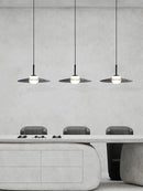 Minimalist glass pendant light for cafés, bars and restaurants