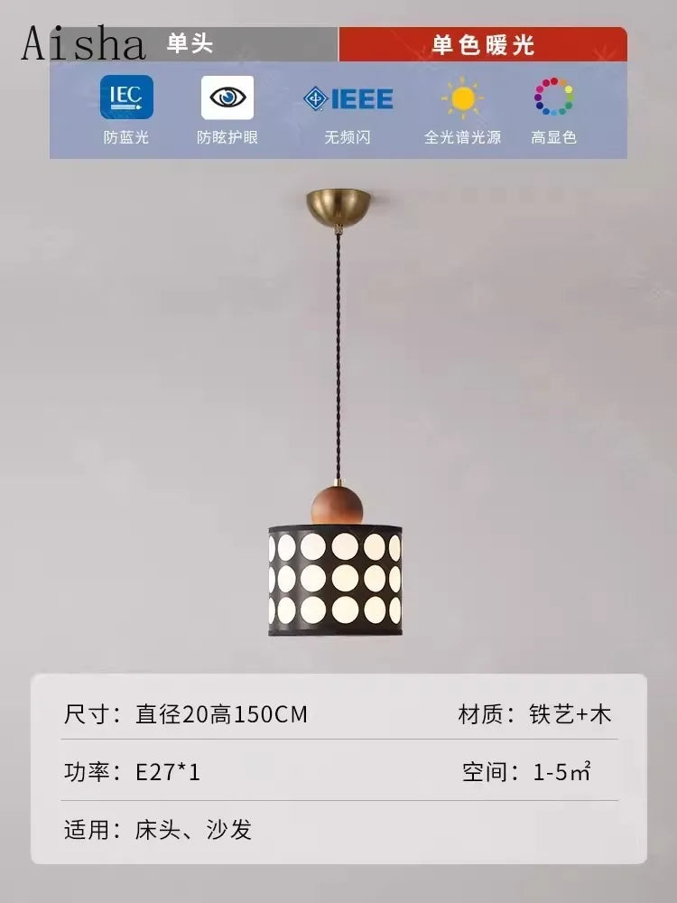 French medieval style pendant light for an elegant interior - vue 6 sur 9