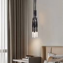 Acrylic fabric pendant light for an elegant hanging lamp