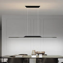 Nordic linear pendant light for kitchen island or bar lighting