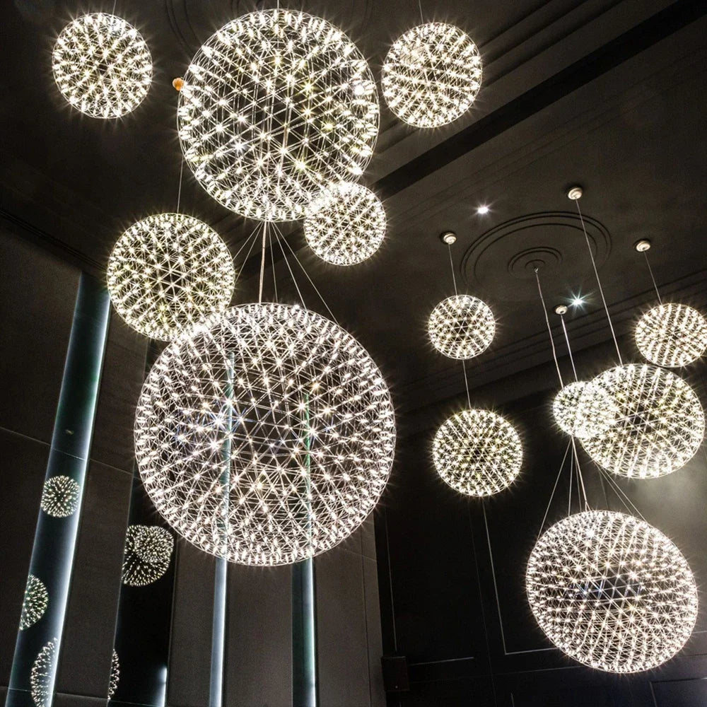 Sparkle LED ball for party and restaurant decoration - vue 5 sur 6
