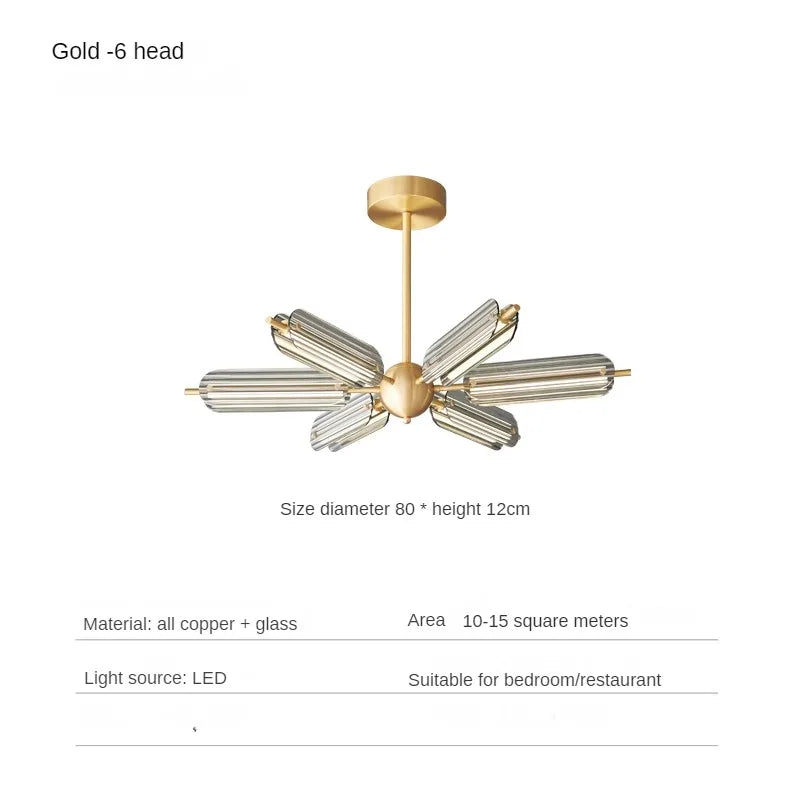 Creative copper pendant for premium lighting - vue 11 sur 14