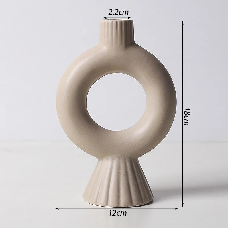 Nordic concrete candle holder for modern interior decor - vue 12 sur 14