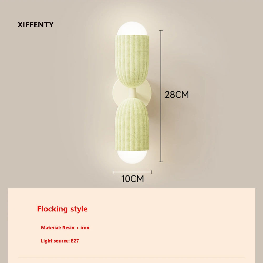 LED double head wall light for interior decoration