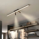 Modern LED chandelier with acrylic spotlights for indoor lighting