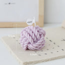 decorative and cute soy wax ball scented candle