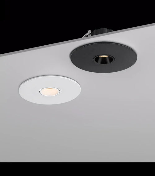 Ultra-slim round recessed LED spotlight for ambient lighting - vue 6 sur 8