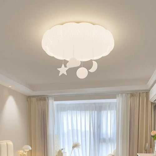 Romantic shell LED ceiling light for boys or girls - vue 4 sur 8