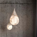 American postmodern design alabaster raindrop pendant light minimalist lighting for bedrooms and restaurants