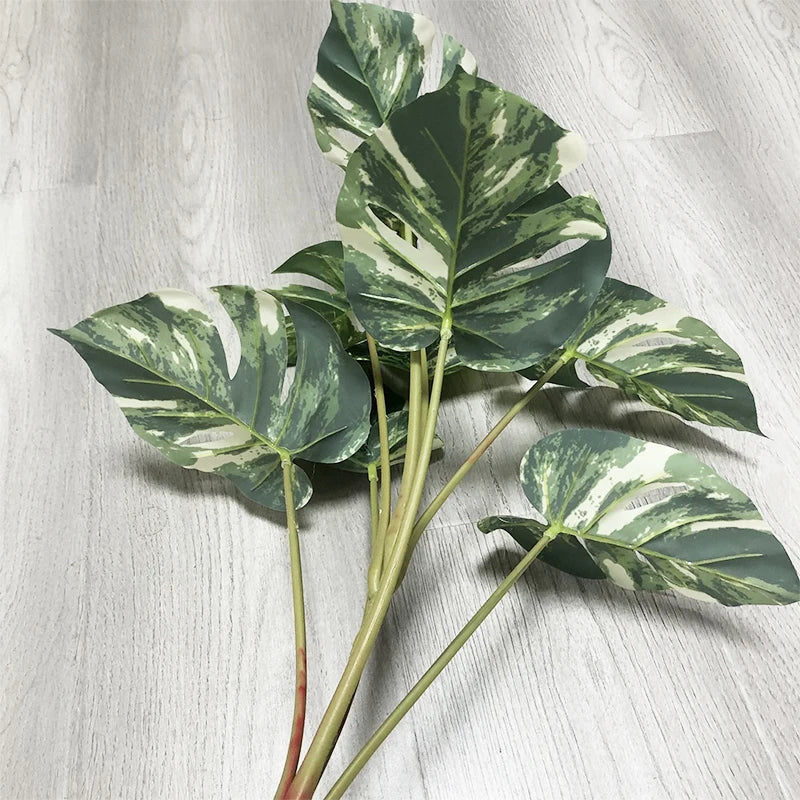 Artificial monstera plant for indoor and outdoor decoration - vue 3 sur 10