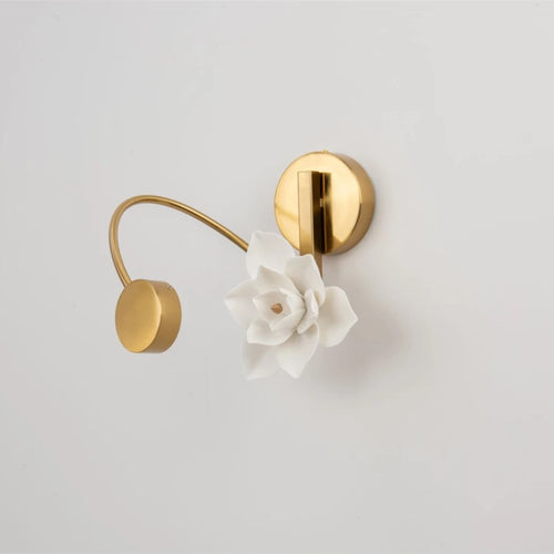 applique murale à led lotus pour décoration intérieure moderne - vue 6 sur 9