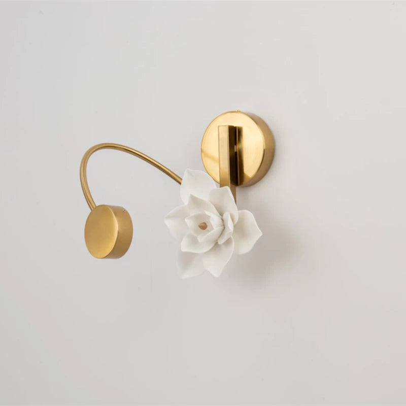 applique murale à led lotus pour décoration intérieure moderne - vue 6 sur 9