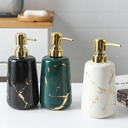 decorative ceramic bathroom set with accessories - vue 6 sur 24